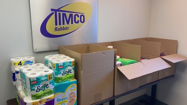 Timco Rubber Provides Food Donation for Berea Community Outreach Food Pantry